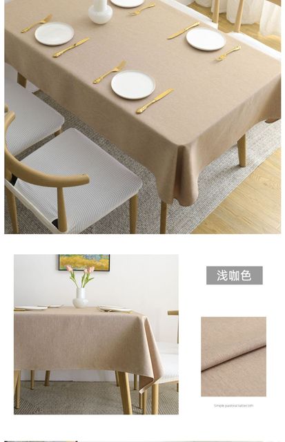 Oto propozycja finalna tytułu produktu: Ścierka materiałowa bawełniana wodoodporna do prostego japońskiego stolika biurkowego - prostokątny obrus - Wianko - 9
