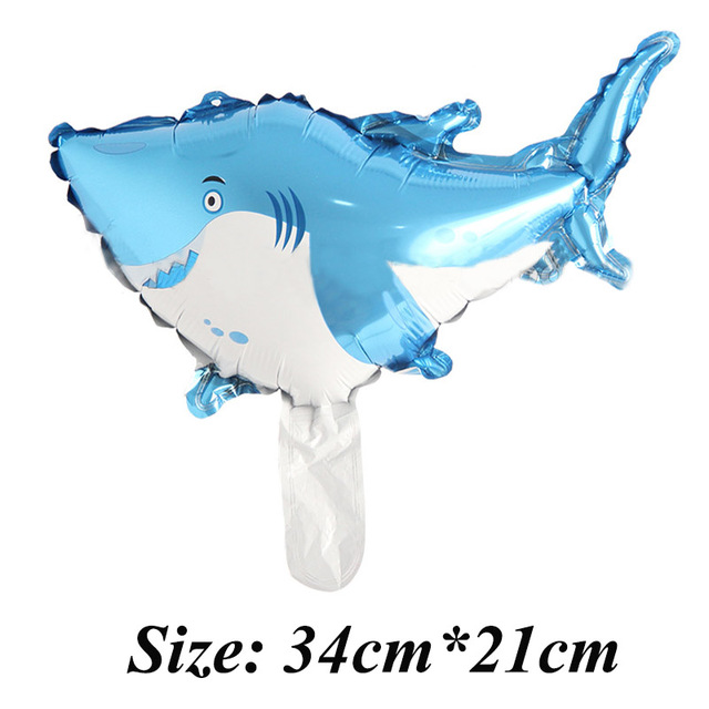 Balon foliowy w kształcie uroczego zwierzęcia - delfin, smok, krewetka, krab, małe ryby, konik morski, ośmiornica dla chłopca i dziewczynki w urodziny - Wianko - 8