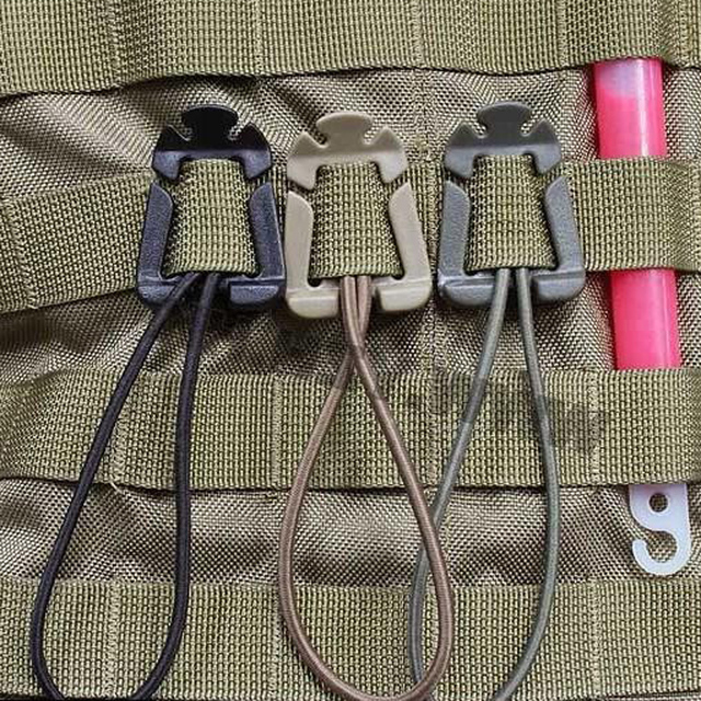 Nylonowe karabinki Kattle klamry do campingowych i wspinaczkowych aplikacji, do mocowania sprzętu i narzędzi - Wianko - 5