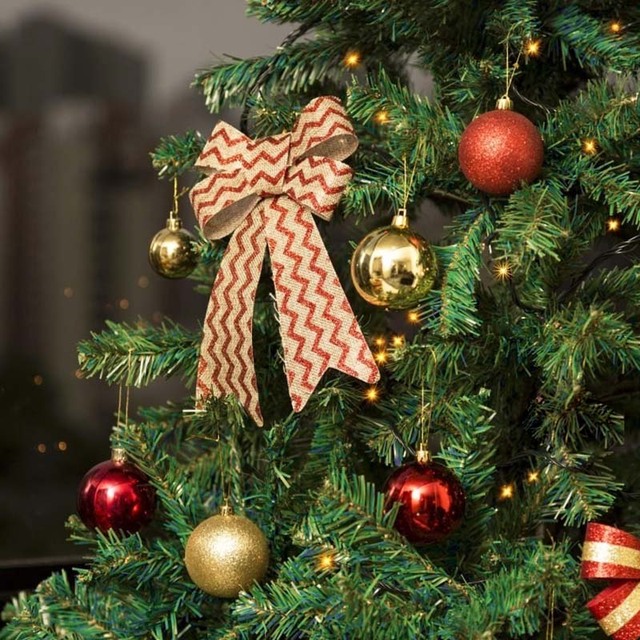 Kolorowe wiszące bombki świąteczne - 36 sztuk, ozdoby na choinkę, kulki zawieszki - Boże Narodzenie i Nowy Rok - Home Decor Navidad - Wianko - 5
