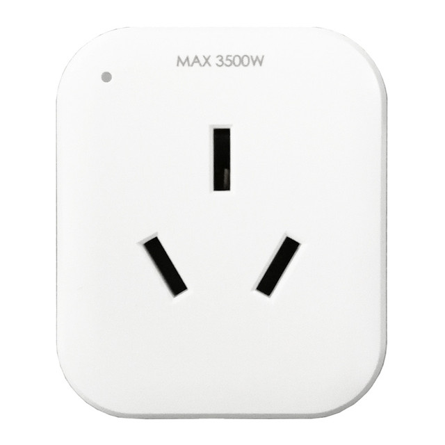 Gniazdo elektryczne WiFi Smart Socket Power AU Plug z aplikacją mobilną do zdalnego sterowania, kompatybilne z Alexa i Google Home, z monitorowaniem zużycia energii - Wianko - 1