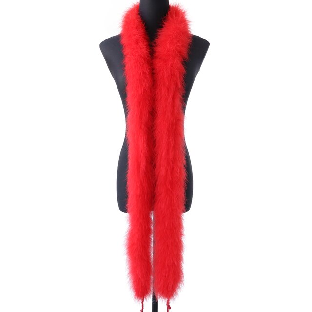 Hurtownie 10 sztuk partia turcja Feather Boa 50 gramów Multi Color 2 m/sztuk marabut pióropusze szal do dekoracji - Wianko - 7