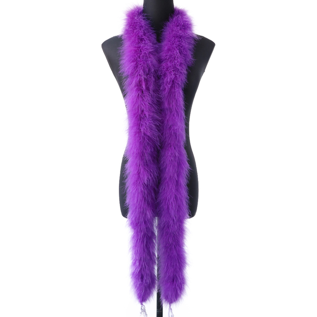 Hurtownie 10 sztuk partia turcja Feather Boa 50 gramów Multi Color 2 m/sztuk marabut pióropusze szal do dekoracji - Wianko - 17