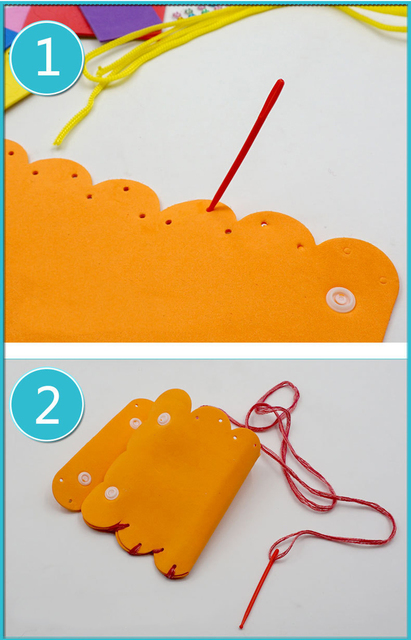Zestaw rękodzielniczy dla dzieci - słodki portfel z motywem kreskówkowym - zabawa DIY dla początkujących - wielki prezent dla dziewczynek - Wianko - 7