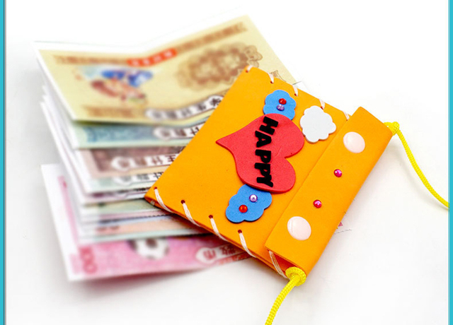 Zestaw rękodzielniczy dla dzieci - słodki portfel z motywem kreskówkowym - zabawa DIY dla początkujących - wielki prezent dla dziewczynek - Wianko - 3