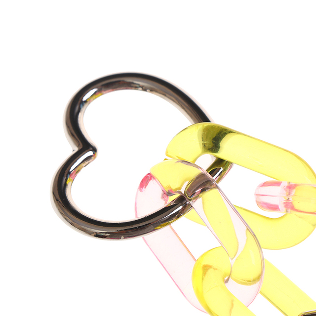 Breloczek na klucze - łańcuch dżinsowy z dużym sercem w stylu punk hip-hop - Wianko - 11