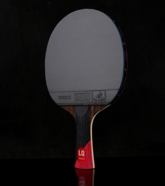 Rakieta do tenisa stołowego TIBHAR LIQIAN Edition 5-warstwowe drewno heban rakietka Allround z lepkimi pestkami Pingpong Bat - Wianko - 9