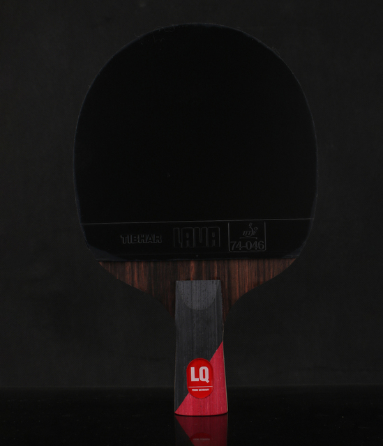 Rakieta do tenisa stołowego TIBHAR LIQIAN Edition 5-warstwowe drewno heban rakietka Allround z lepkimi pestkami Pingpong Bat - Wianko - 7