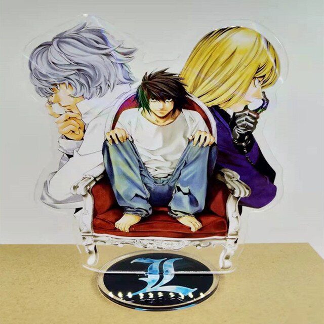 Figurka akcji Death Note Ryuuku Yagami - dekoracyjny stojak na biurko do kolekcji Cosplay - Wianko - 4