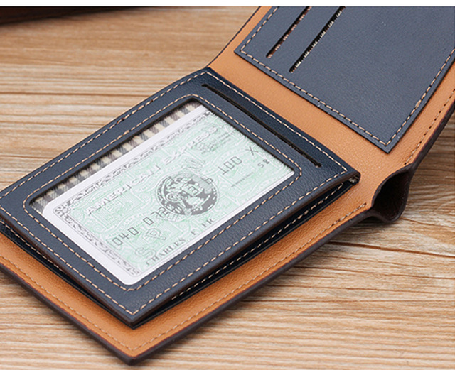 Vintage portfel skórzany męski 2022, marki luksusowej, krótka i smukła konstrukcja, z kieszenią na pieniądze i miejsce na karty kredytowe - Wianko - 35