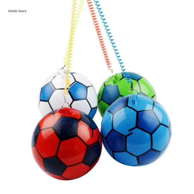 Nowa dmuchana piłka nożna z sznurkiem - zabawka sportowa dla dzieci - Wianko - 8