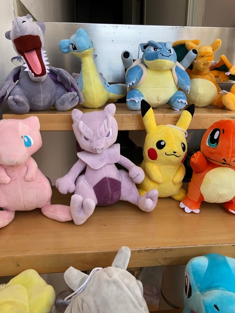 Pluszowe zwierzątka dla dzieci - Pikachu, Bulbasaur, Lapras, wiewiórka - Wianko - 4