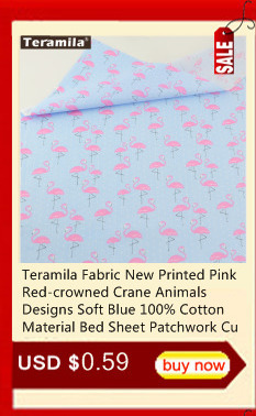 Niebieska tkanina bawełniana Teramila do patchworku, pikowana, idealna do szycia rzemiosłniczego i dekoracji domowych - Wianko - 138