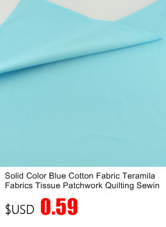 Niebieska tkanina bawełniana Teramila do patchworku, pikowana, idealna do szycia rzemiosłniczego i dekoracji domowych - Wianko - 28