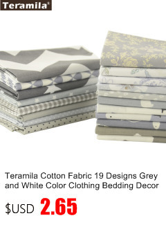 Niebieska tkanina bawełniana Teramila do patchworku, pikowana, idealna do szycia rzemiosłniczego i dekoracji domowych - Wianko - 68