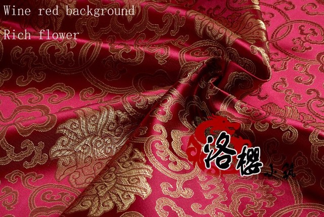 Starożytny kostium żakardowe tkaniny brokatowe dla dzieci - Kimono Cos, satyna jedwabna, szycie adamaszku - Wianko - 25