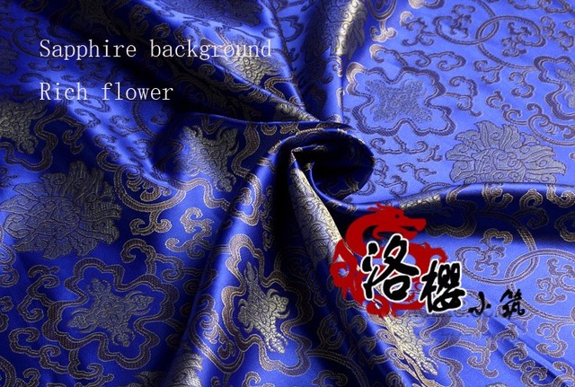 Starożytny kostium żakardowe tkaniny brokatowe dla dzieci - Kimono Cos, satyna jedwabna, szycie adamaszku - Wianko - 20