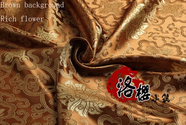 Starożytny kostium żakardowe tkaniny brokatowe dla dzieci - Kimono Cos, satyna jedwabna, szycie adamaszku - Wianko - 27