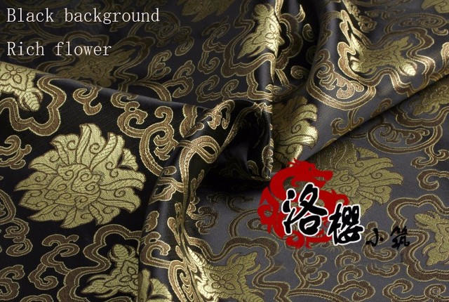 Starożytny kostium żakardowe tkaniny brokatowe dla dzieci - Kimono Cos, satyna jedwabna, szycie adamaszku - Wianko - 21