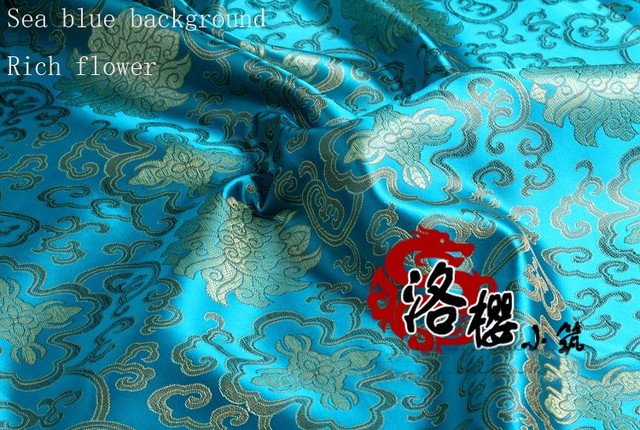 Starożytny kostium żakardowe tkaniny brokatowe dla dzieci - Kimono Cos, satyna jedwabna, szycie adamaszku - Wianko - 23