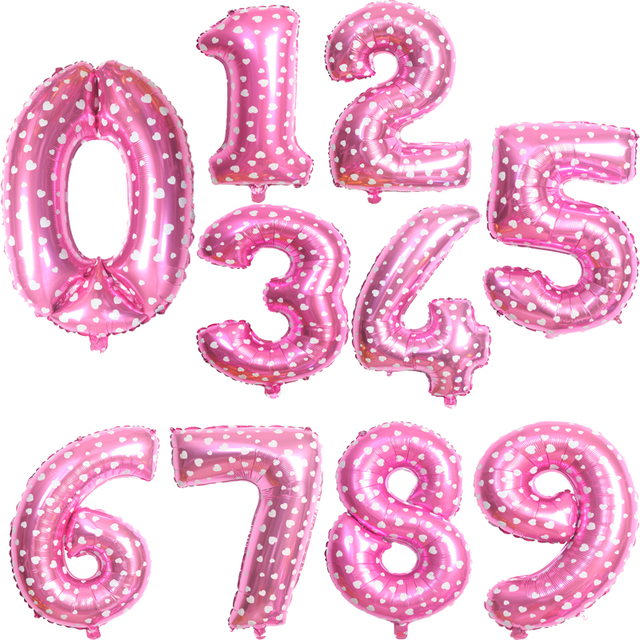Duże cyfry z balonów foliowych w kolorach Gradient Rose czerwony, złoty i srebrny - 1 sztuka (0, 1, 2, 3, 4, 5, 6, 7, 8, 9) - dekoracja na 18. urodziny, przyjęcie ślubne - Wianko - 9