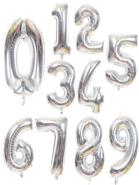 Duże cyfry z balonów foliowych w kolorach Gradient Rose czerwony, złoty i srebrny - 1 sztuka (0, 1, 2, 3, 4, 5, 6, 7, 8, 9) - dekoracja na 18. urodziny, przyjęcie ślubne - Wianko - 5