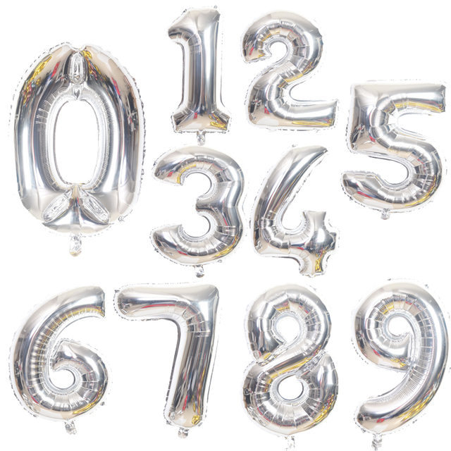 Duże cyfry z balonów foliowych w kolorach Gradient Rose czerwony, złoty i srebrny - 1 sztuka (0, 1, 2, 3, 4, 5, 6, 7, 8, 9) - dekoracja na 18. urodziny, przyjęcie ślubne - Wianko - 7