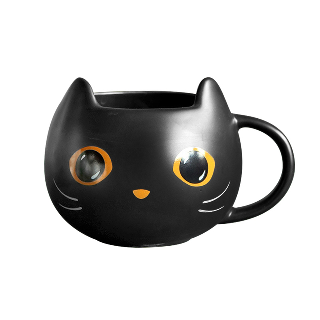 Filiżanka kawy z czarnym kotem - personalizowana edycja limitowana - Wianko - 11