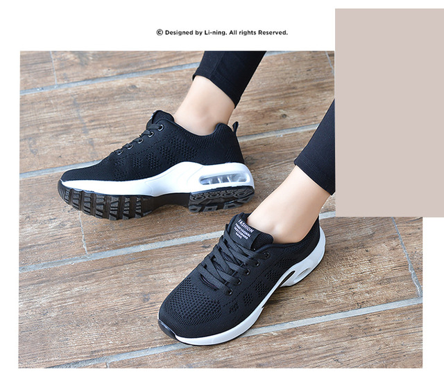 CINESDD damskie buty do biegania sportowe, wygodne i wentylowane, rozmiar 36-42, gumowa podeszwa - Wianko - 17