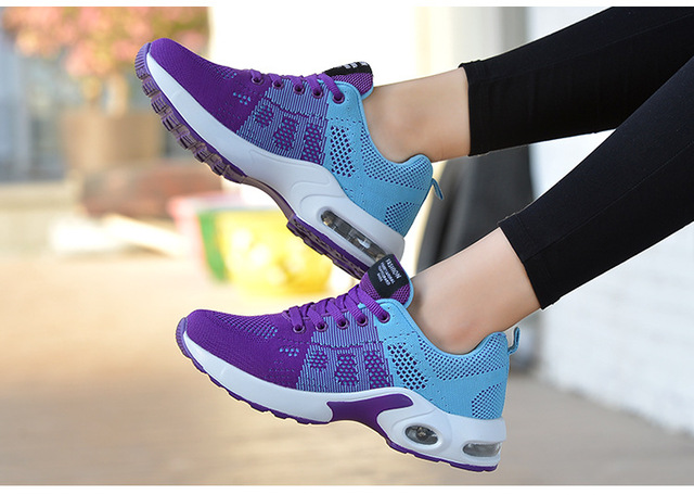 CINESDD damskie buty do biegania sportowe, wygodne i wentylowane, rozmiar 36-42, gumowa podeszwa - Wianko - 25