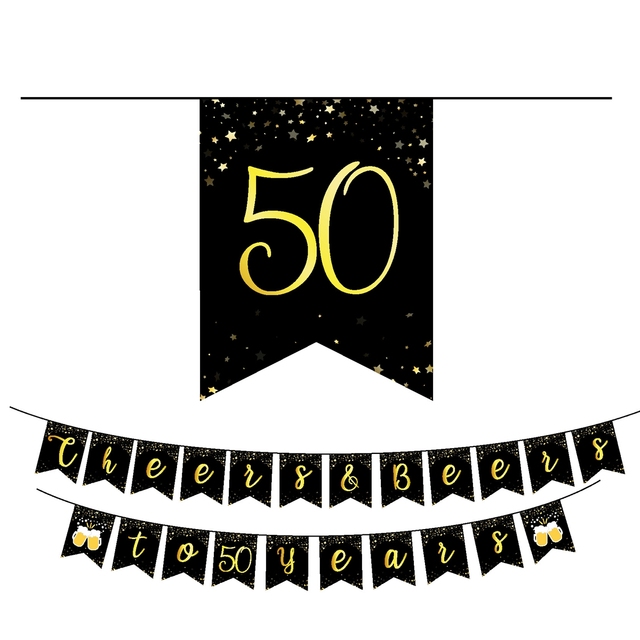 50-letnie balony urodzinowe z okrzykami i piwem dla mężczyzn i kobiet - dekoracje urodzinowe - Wianko - 12