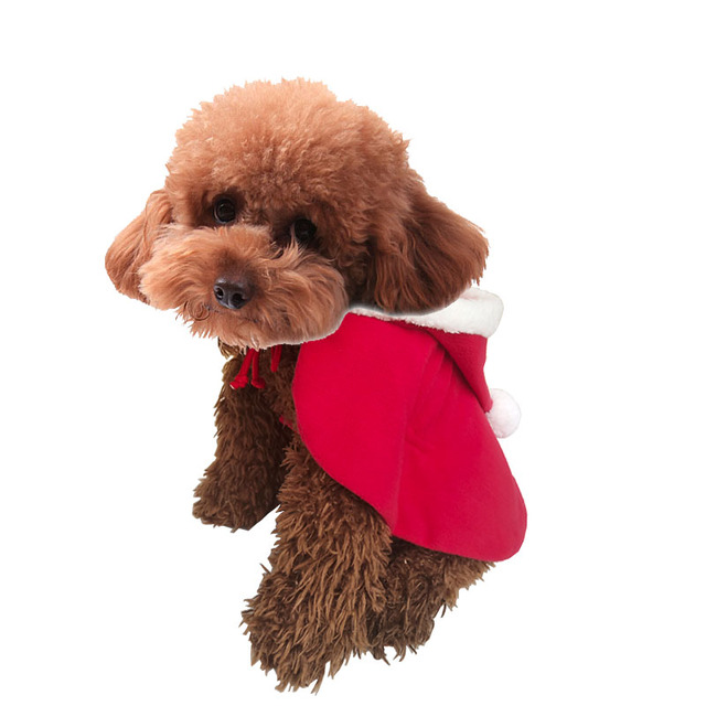 Płaszcz zimowy dla psa - świąteczny kostium Mikołaja - Wianko - 4