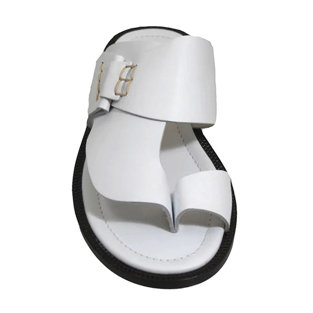 Letnie męskie sandały 2021 z odkrytymi palcami, płaskie, stylowe buty Casual Outdoor Beach dla mężczyzn - Wianko - 6