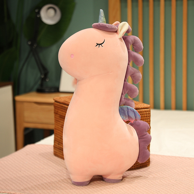 Pluszowy jednorożec Kawaii - miękka poduszka dla dzieci - prezent urodzinowy - zwierzęta pluszowe - Wianko - 6