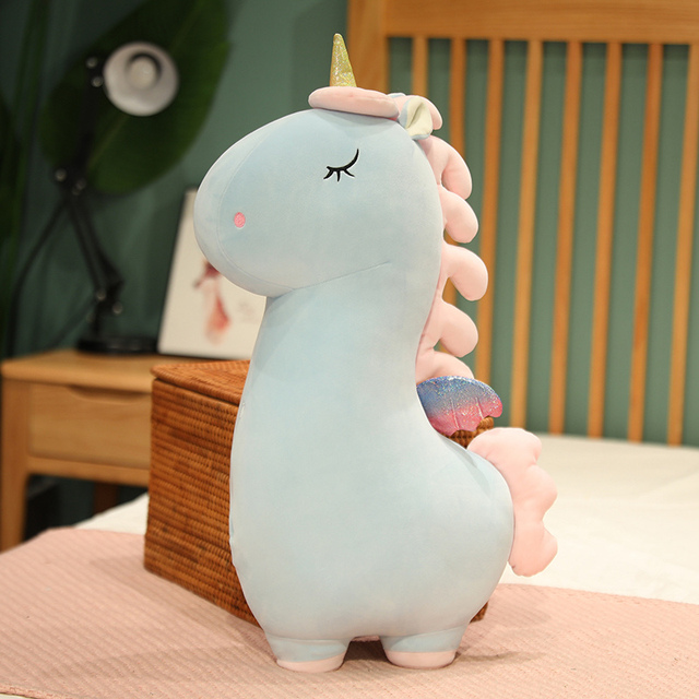 Pluszowy jednorożec Kawaii - miękka poduszka dla dzieci - prezent urodzinowy - zwierzęta pluszowe - Wianko - 8