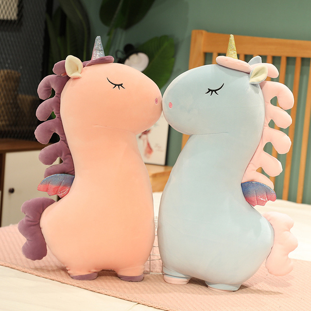 Pluszowy jednorożec Kawaii - miękka poduszka dla dzieci - prezent urodzinowy - zwierzęta pluszowe - Wianko - 3