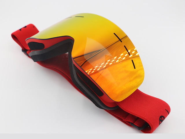 Gogle narciarskie męskie i damskie z podwójnymi soczewkami przeciwmgielnymi UV400 - Wianko - 6
