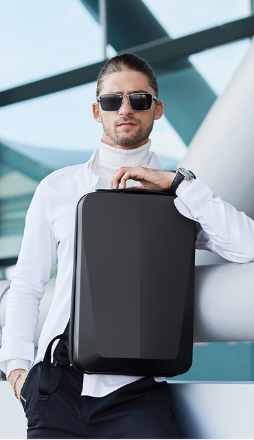 BANGE plecak wielofunkcyjny z pojemnością na laptopa i wodoodpornym materiałem - Wianko - 8