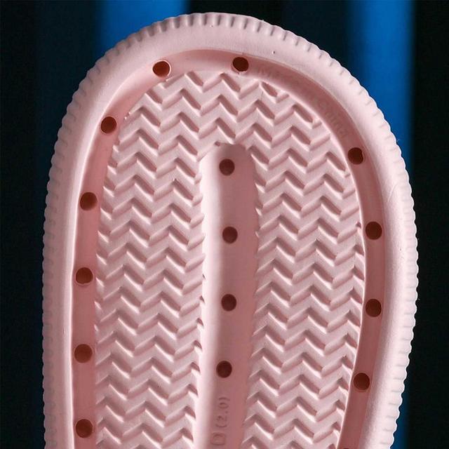 Kapcie letnie wsuwane sandały dla kobiet, mężczyzn i pań - wygodne pantofle do prysznica i na plażę z miękką podeszwą - Wianko - 8