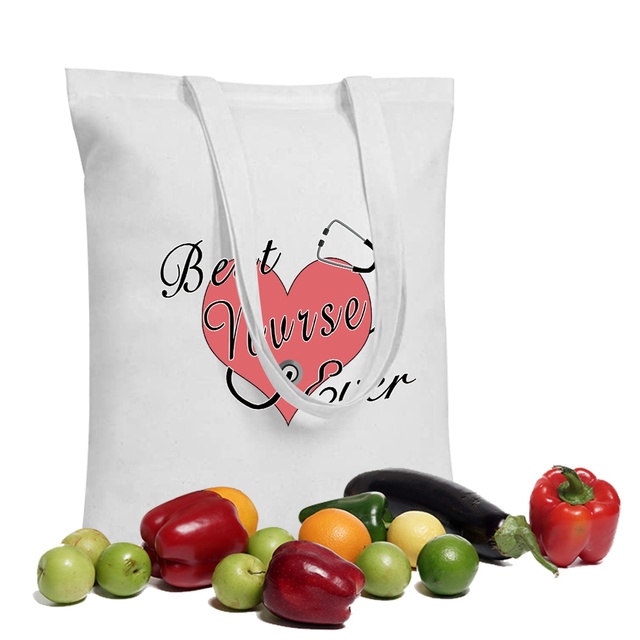 Płócienna torba damska na zakupy, na ramię, składana, wielokrotnego użytku, artykuły spożywcze, ekologiczna - Wianko - 3