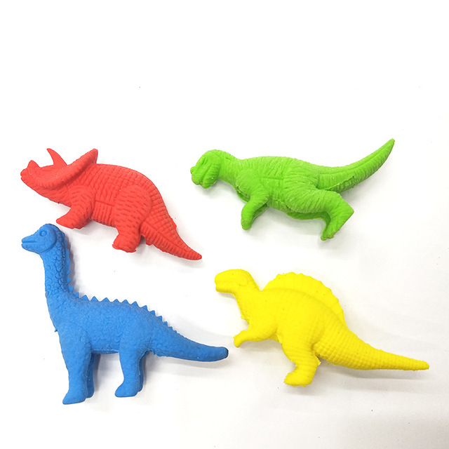 Gumka do modelowania 3D Triceratops - 20 sztuk, kreatywny i śliczny - Wianko - 18