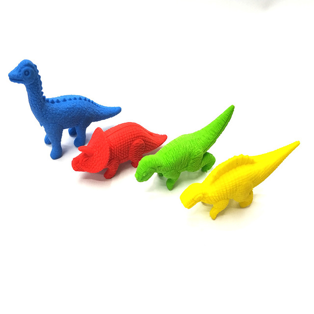 Gumka do modelowania 3D Triceratops - 20 sztuk, kreatywny i śliczny - Wianko - 17