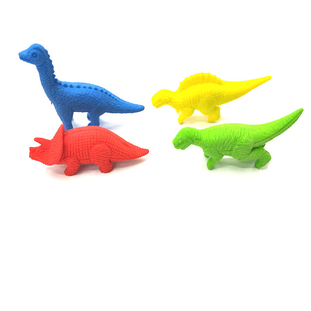 Gumka do modelowania 3D Triceratops - 20 sztuk, kreatywny i śliczny - Wianko - 19