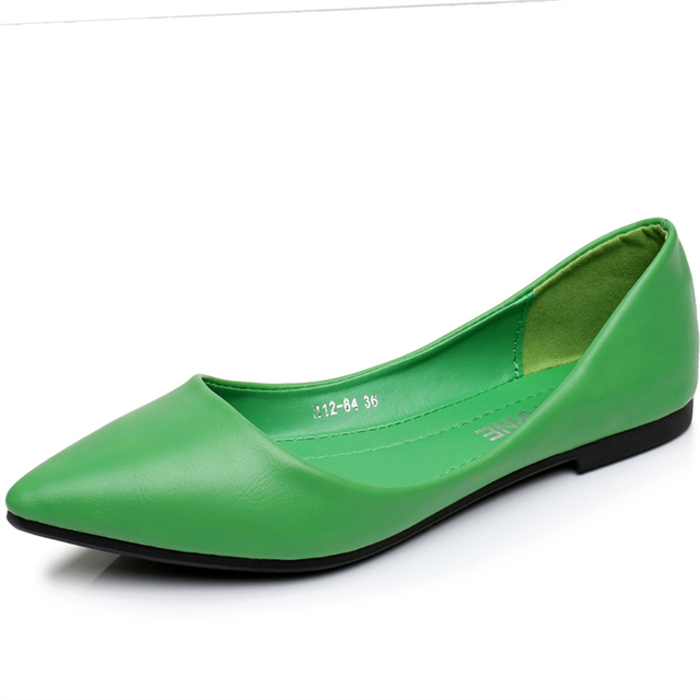 Damskie płaskie sandały skórzane mokasyny z dziurami, ręcznie szyte w modnym stylu 2021 - Wianko - 24