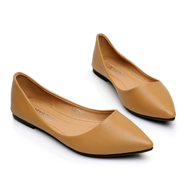Damskie płaskie sandały skórzane mokasyny z dziurami, ręcznie szyte w modnym stylu 2021 - Wianko - 16