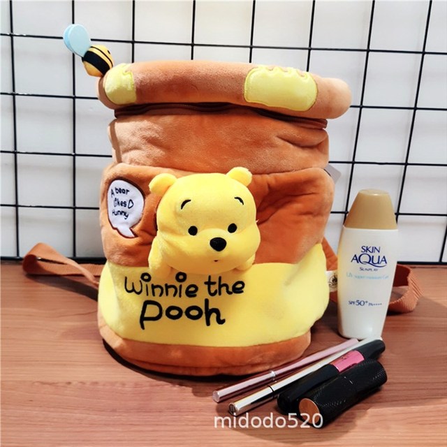 Pluszowa torba Kubuś Puchatek z Honeypotem - Idealny prezent dla dzieci - Wianko - 3