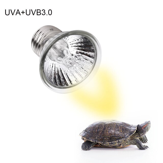 Lampa żarówkowa do ogrzewania i oświetlenia żółwia z uchwytem, działająca nocą, 25W 50W 75W - Wianko - 1