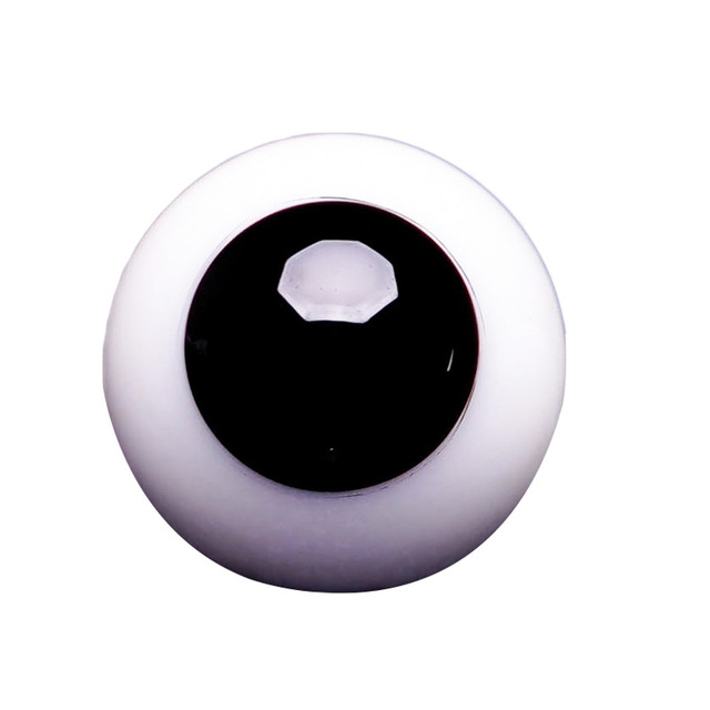 Czarne plastikowe oczy bezpieczeństwa wysokiej jakości do lalek DIY - Wianko - 3