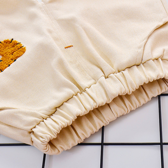 Nowa jesienno-zimowa kolekcja - Zestaw bluza z dekoltem i spodnie niemowlęce w modnym casualowym stylu, dla dziewcząt i chłopców - Wianko - 21