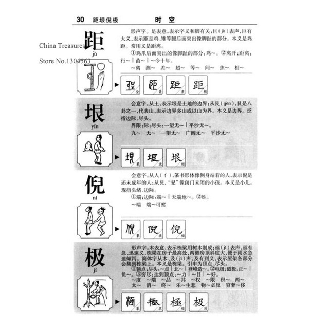 Słownik chińskich znaków z graficznym kompendium, 1284 stron, wymiary 21.8cm x 16.5cm x 6.9cm - Wianko - 14
